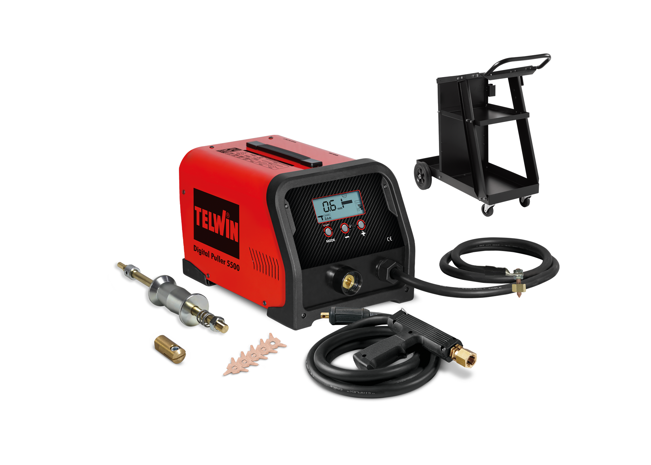 Steel Dent Puller - Telwin 5500 Auto Body Repair Tools & Equipment